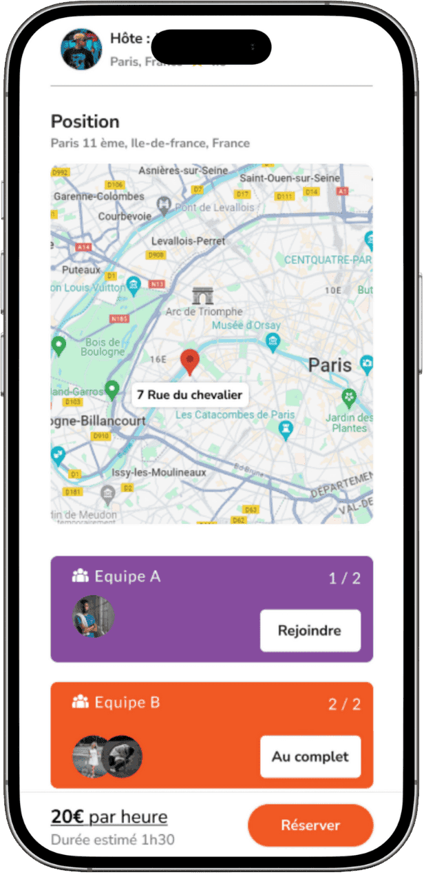 Carte interactive